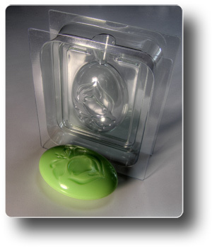 Пластиковая 3D форма для мыла Нарцисс, сторона А