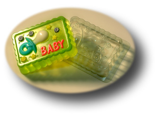 Пластиковая формочка для мыла Baby