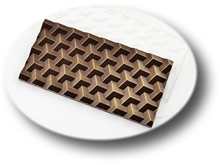 Форма для шоколада Плитка Кубики Экстра