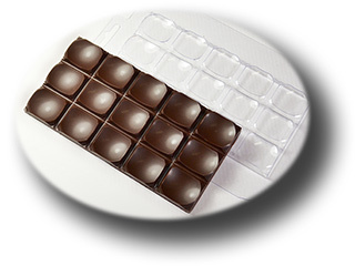форм для шоколада Плитка Параболы