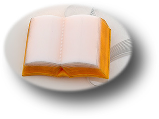 Пластиковая форма для мыла Книга