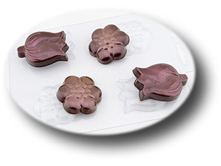 форм для шоколада Шоко-цветы