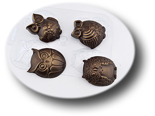 форм для шоколада Шоко-совы