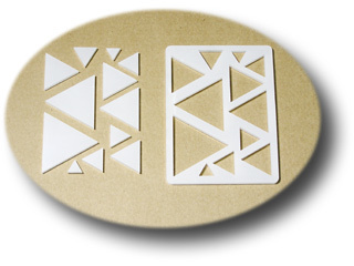 Декор-набор Треугольники разные