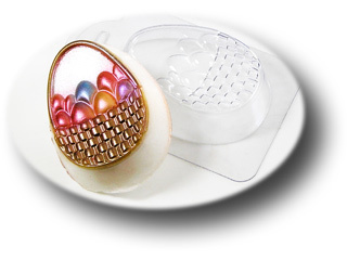 Пластиковая формочка для мыла Корзина с яйцами