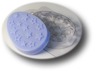 Пластиковая формочка для мыла Яйцо с узором №5