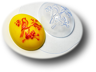 Пластиковая формочка для мыла Яйцо Весна