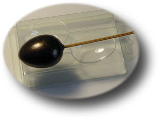 Пластиковая форма для шоколада Яйцо на палочке