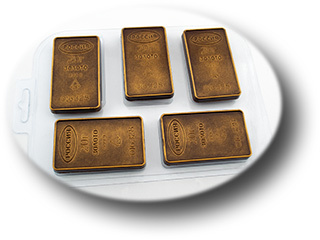 форм для шоколада Золото 20 г