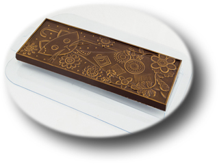 форм для шоколада Плитка Длинная 
