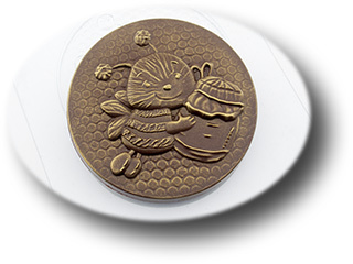 форм для шоколада Медаль Пчелка