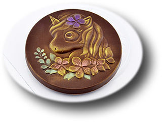 форм для шоколада Медаль Единорог