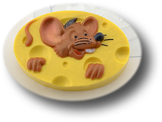 форм для мыла Мышь в сыре