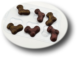 Пластиковая форма для шоколада Носочки