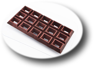 форм для шоколада Плитка Насквозь Прямоугольники
