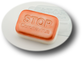 форм для мыла Stop Coronavirus