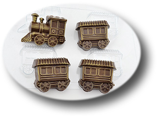 форм для шоколада Поезд